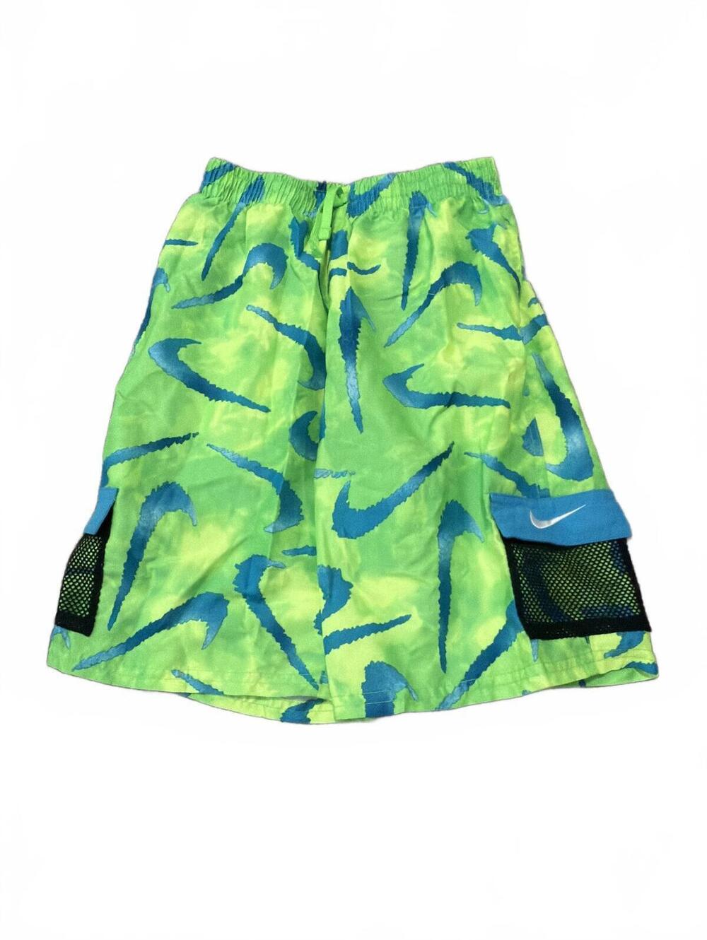 Nike Swm Trunks Green Blue Mesh - XL